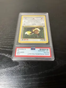 PSA 10 Eevee 1st Edition Team Rocket 55/82 Pokemon TCG - Image 4