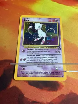 Pokemon Mew Wotc Black Star Promo #9 - Image 1
