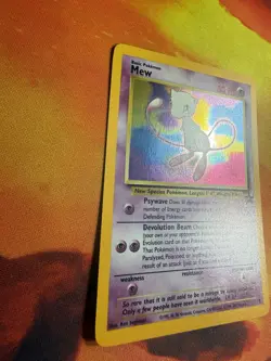 Pokemon Mew Wotc Black Star Promo #9 - Image 2