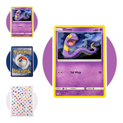 Hidden Fates Pokemon Card (M38): Ekans 26/68 - Image 1