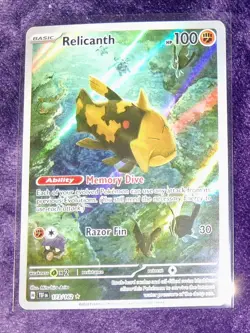 Relicanth 173/162 Temporal Forces Illustration Rare IR Pokemon Card - Image 2