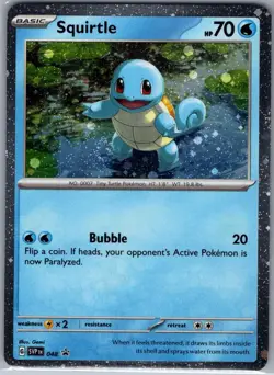 Squirtle - (Cosmos Holo) 048 SV: Scarlet & Violet Promo - Pokemon Card - NM - Image 1
