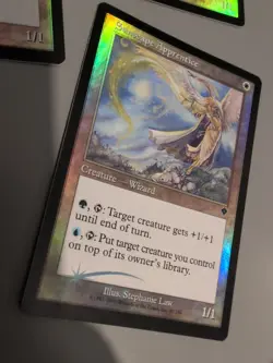 Sunscape Apprentice 3 Wizard MTG Card. Invasion. Foil. Old Vintage Border. - Image 4