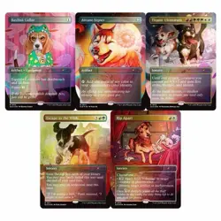 Secret Lair Drop: Dogs Are Better Than Cats - Rainbow Foil Edition - Image 1