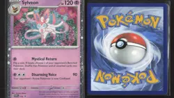 Sylveon (Cosmos Holo) 172 Holo Promo Scarlet & Violet Promo Pokemon Holo NM - Image 3