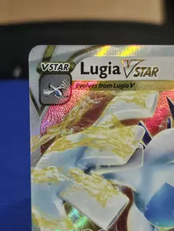 Pokemon Lugia VSTAR 139/195 Swsh12 Silver Tempest Ultra Rare Holo NM/M - Image 2