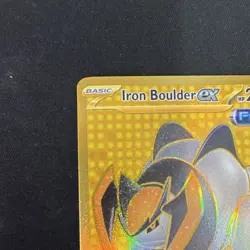 Pokemon Iron Boulder ex 217/162 SV05: Temporal Forces Holo Hyper Rare EX - Image 5