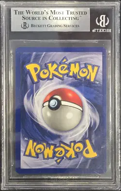 1999 POKEMON BASE SET 1ST EDITION #7 HITMONCHAN HOLO R THIN STAMP BGS 9 - Image 2