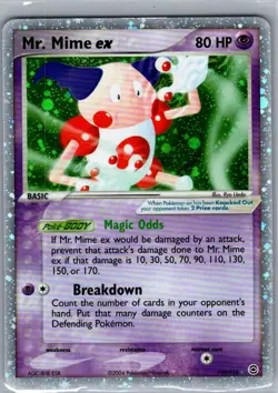 Mr. Mime ex 110/112 FireRed & LeafGreen - Pokemon Card - NM - Image 1