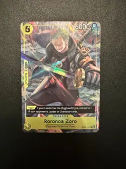 Roronoa Zoro (Illustration Box Vol.3) OP07-113 One Piece Promotion Cards Foil - Image 1