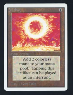 1994 MTG Magic The Gathering UNLIMITED Edition Sol Ring - Image 1