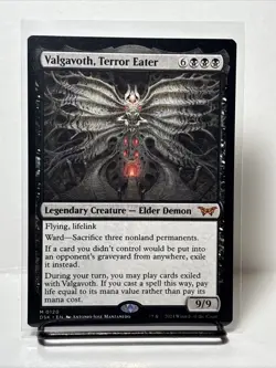 Valgavoth, Terror Eater (Non-foil) Duskmourn: House of Horror 0120 Mythic MTG - Image 1