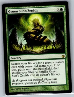 Green Sun's Zenith 169 Eternal Masters - Magic The Gathering MTG - NM - Image 1