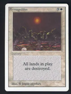 1994 MTG Magic The Gathering UNLIMITED Edition Armageddon - Image 1