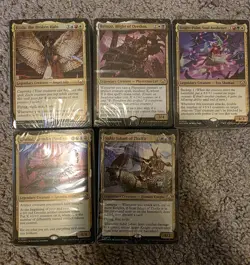 Magic March of the Machine - MTG Commander Deck Complete Set X 5 NEW Sealed - Image 1