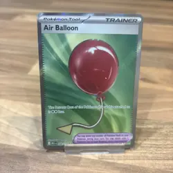 Pokemon TCG Air Balloon 166/132 Mega Evolution Full Art Ultra Rare Near Mint - Image 1