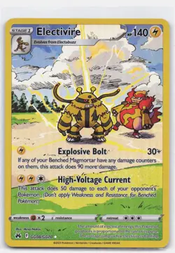 ELECTIVIRE GG08/GG70 HOLO CROWN ZENITH GALARIAN GALLERY POKEMON NM - Image 2