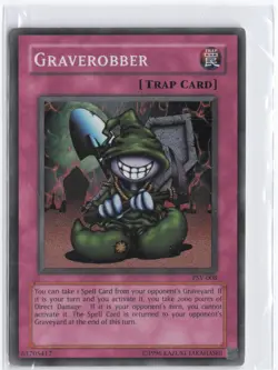 Yugioh - Graverobber PSV-008 Unlimited - Pharaoh's Servant - Image 1
