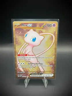 Mew ex - (151 Metal Card) 205/165 Sv: Scarlet & Violet 151 Regular - Image 1