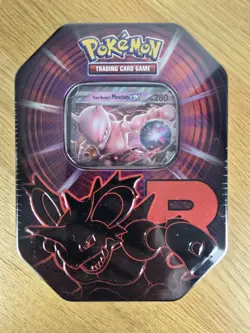 Pokemon TCG: Team Rocket Nidoking Ex Tin - Factory Error - Image 1