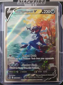 Pokemon Karte Hisuian Samurott V Alternative Art - GG51/GG70 - Crown Zenith ENG - Image 2