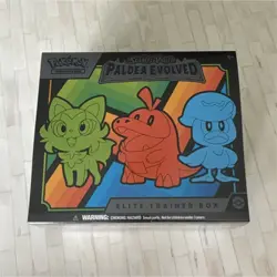 Pokemon Scarlet & Violet Paldea Evolved Elite Trainer Box 2023, booster, SEALED - Image 1