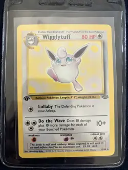 🍧Wigglytuff 32/64 Jungle Regular 1st Ed Pokemon TCG Single LP - Image 1