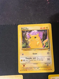 Pokemon Vintage Pikachu lot Jungle, Base set 2, Neo Genesis - Image 2