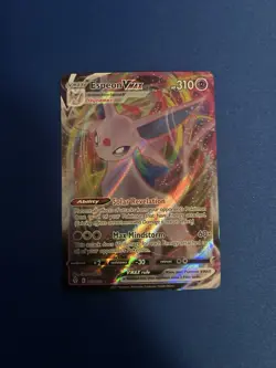 Espeon Vmax 065/203 Evolving Skies Full Art Ultra Rare Pokemon Card - Image 1