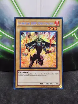 Yugioh Elemental HERO Burstinatrix LCGX-EN225 Secret Rare NM - Image 1
