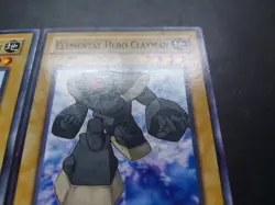 Yugioh - Elemental Hero Clayman TLM-EN003 Common 1st Edition Playset x3 - Image 4
