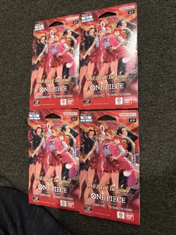 ONE PIECE Card Game Heroines Edition Booster Pack EB-03 English X4 NEW SEALED - Image 1