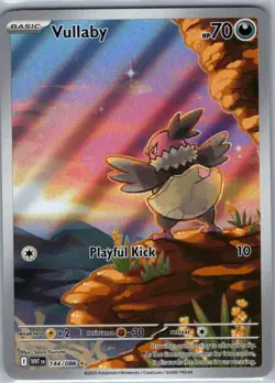 Vullaby 144/086 SV: White Flare - Pokemon Card - NM - Image 1