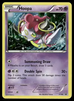 Pokemon Cards Hoopa XY90 XY Promo LP - Image 1