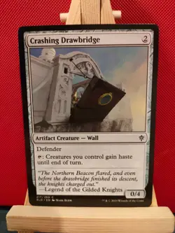Crashing Drawbridge - Throne of Eldraine - Common - NM/LP - MTG - Image 1