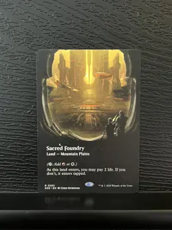 MTG: Sacred Foundry (Borderless) Edge of Eternities Regular NM 0282 - Image 1