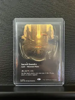 MTG: Sacred Foundry (Borderless) Edge of Eternities Regular NM 0282 - Image 3