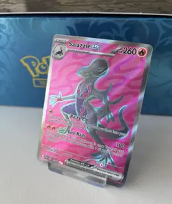 🌎 🚚 Salazzle ex 101/88 Double Rare Full Art Perfect Order ENG Pokemon TCG NM - Image 4