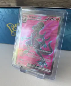 🌎 🚚 Salazzle ex 101/88 Double Rare Full Art Perfect Order ENG Pokemon TCG NM - Image 5