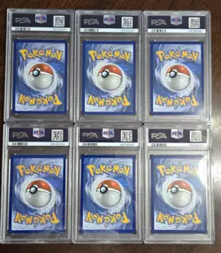 Pokemon- PSA 9 (6) Card Lot Lance's Charizard V, Torkoal, Umbreon ex, N's Reshir - Image 4