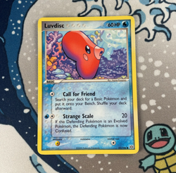 Luvdisc 53/106 EX Emerald Pokemon Card 2005 NM/LP - Image 1