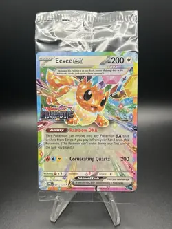 Pokemon TCG Eevee EX 075/131 Stamped Double Rare Prismatic Evolutions - Sealed - Image 1
