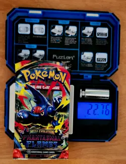 (HEAVY)🔥 22.76g Pokemon TCG Phantasmal Flames Booster Pack Factory Sealed✅ - Image 1
