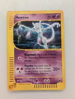 Carta Pokemon - Mewtwo Expedition Set Base 20/165 Holo ENG - Vintage E-Series - Image 1