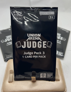 Union Arena Card Game Judge Pack 3 English New Sealed - Image 1