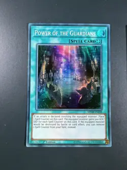 Yugioh - Power Of The Guardians - Super Rare - MP18 - 1st - Image 1