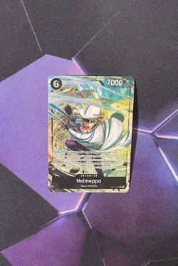 One Piece: A Fist of Divine Speed Helmeppo OP11-092 (Alt Art / Parallel) - MINT - Image 1
