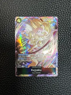 One Piece CCG Heroines - Kujyaku - EB03-041 R* - Alt Art Foil NM - English - Image 1