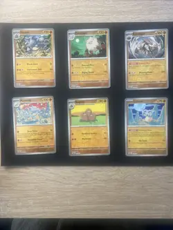 Scarlet And Violet 151 Reverse Holo 6 Card Lot 2 - Image 1