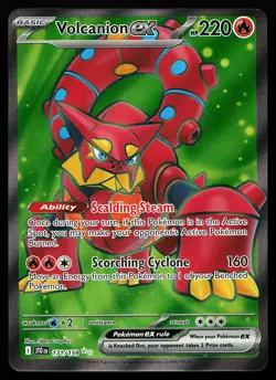 Volcanion ex 171/159 Ultra Rare Journey Together Pokemon Card - Image 1